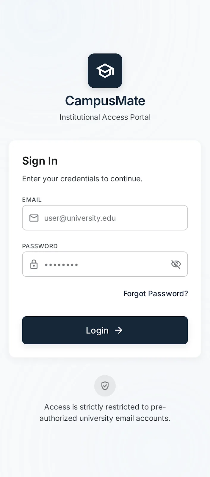 CampusMate — Academic Marketplace — Tutor profile, ratings, and session booking.