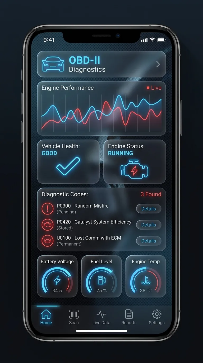 Fleet Telematics & Asset Safety — Per-trip telemetry and scoring on the go.